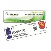 RFID метка UHF на стекло Confidex Windshield Label, M4E, 92x26x0,2мм, 3000498