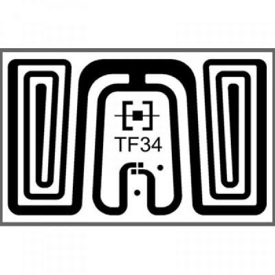 RFID метка UHF самоклеющаяся Trace TF34 "SATELLITE", M4, 29x19 мм, PP-HT